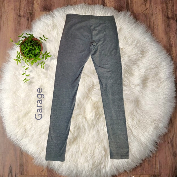 2/$20 - GARAGE Cotton Leggings- boxer waist lining- Low Rise XS- rare* - Picture 3 of 6